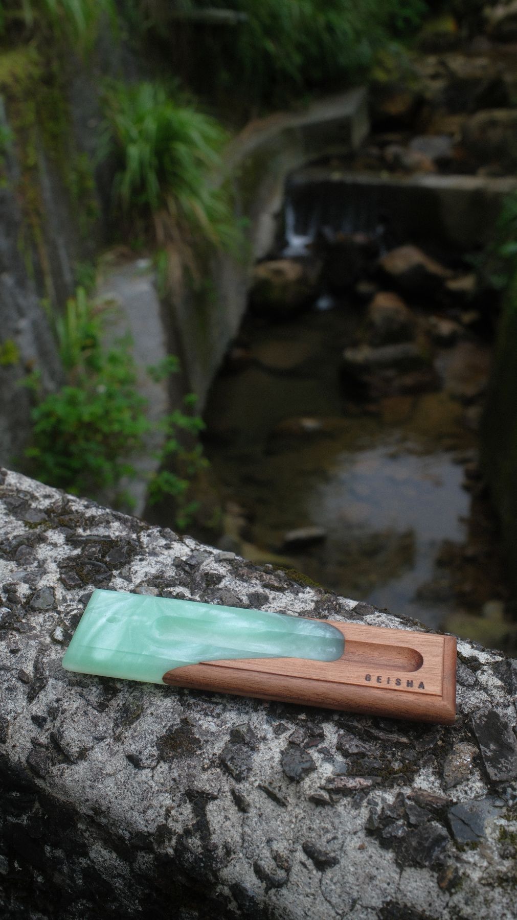 山城綠 — 地景流體線香座