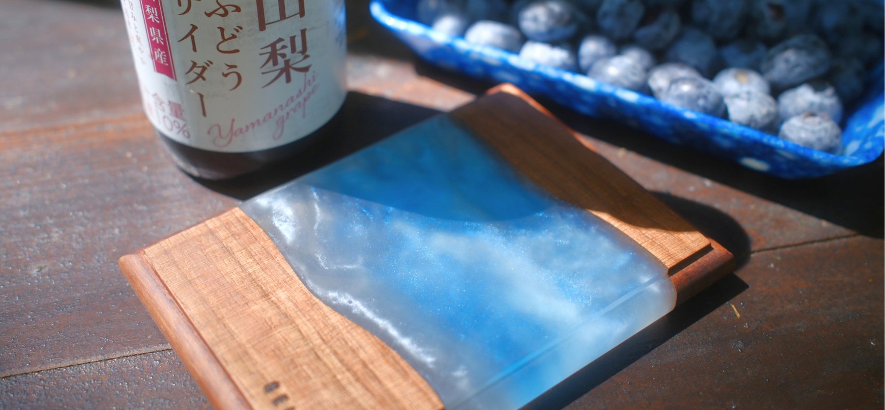 藍莓藍細節